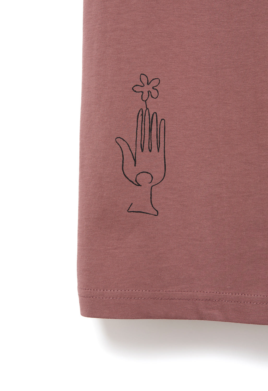 Steep Learning Group Robin Hood Stride Tee - Natural Wine Stain