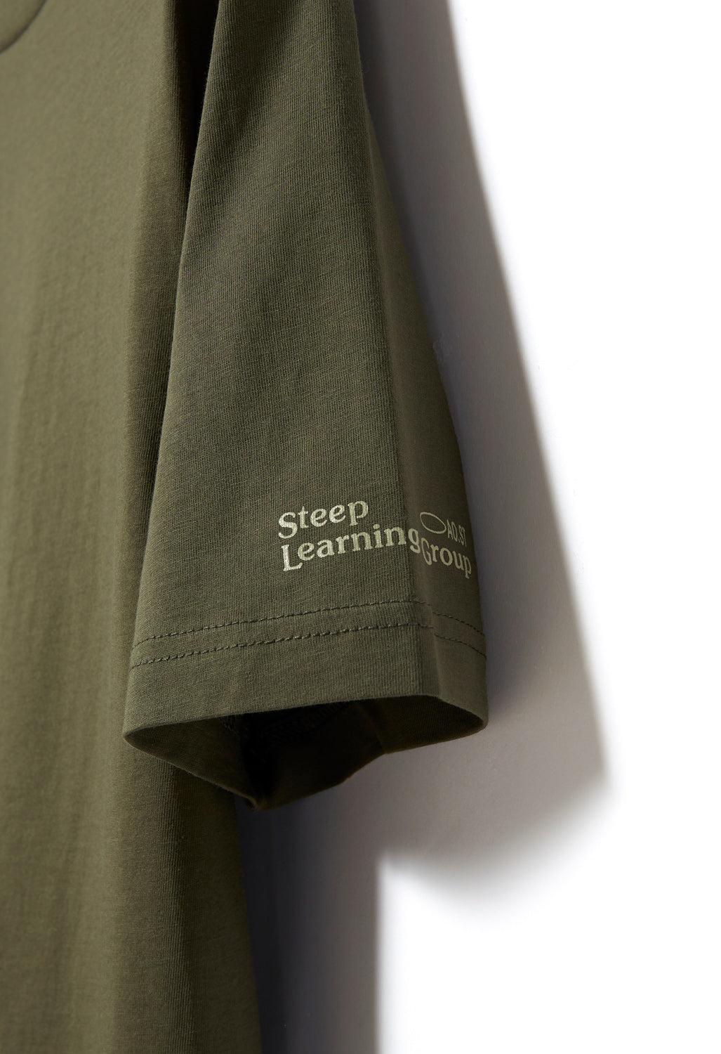 Steep Learning Group Soft Rock Tee - Olive