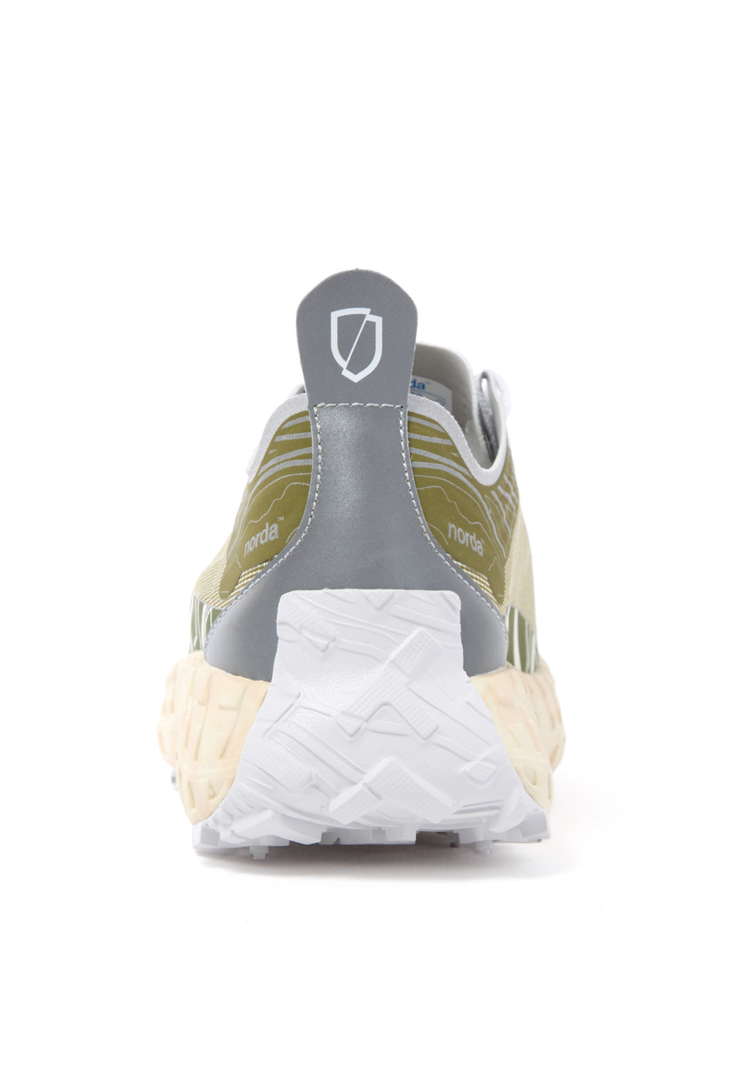 Norda Women's 001 Trainers - Glitch Dyneema / Tan / White