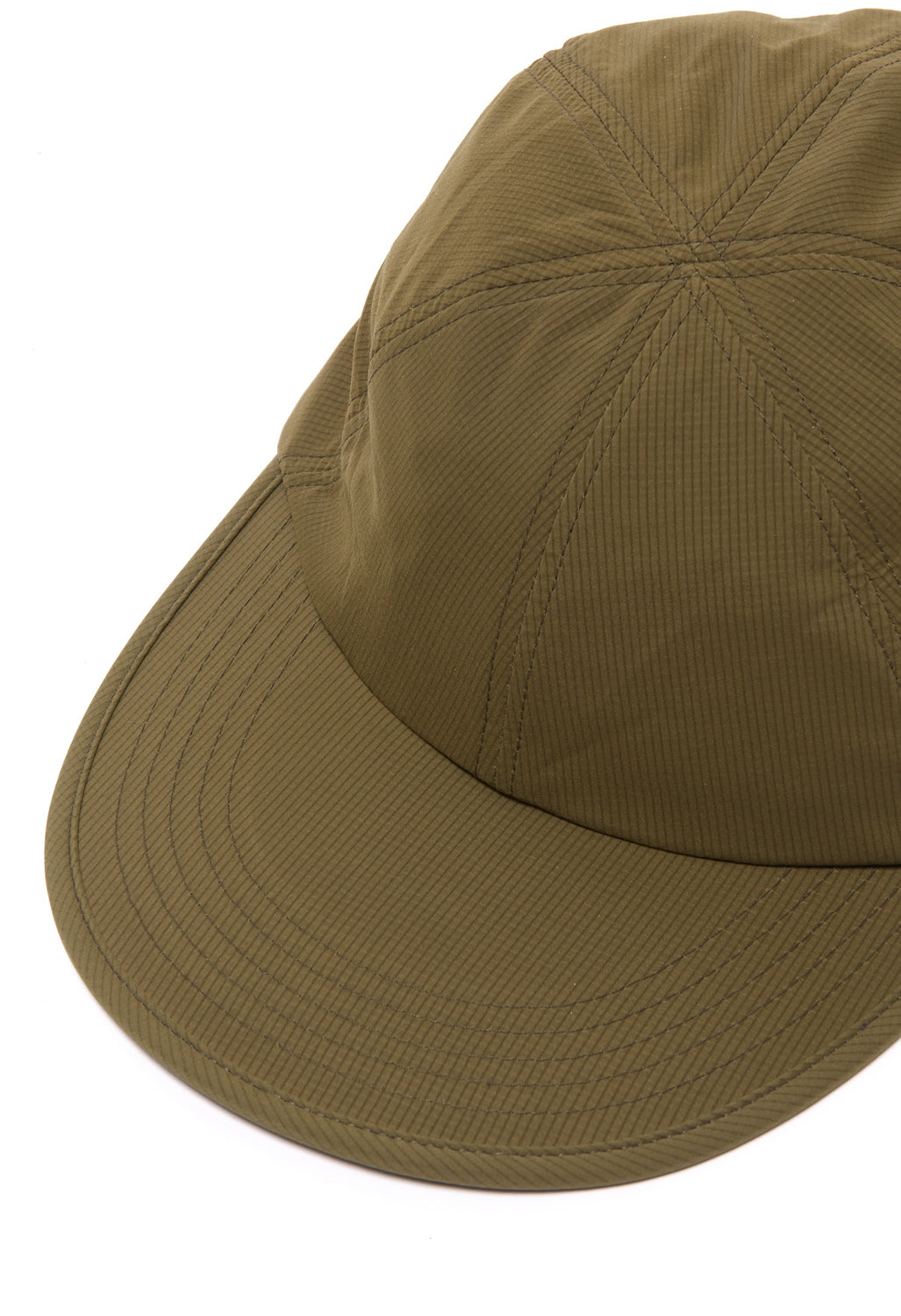 CAYL Stretch Nylon 6 Panel Cap - Brown Khaki