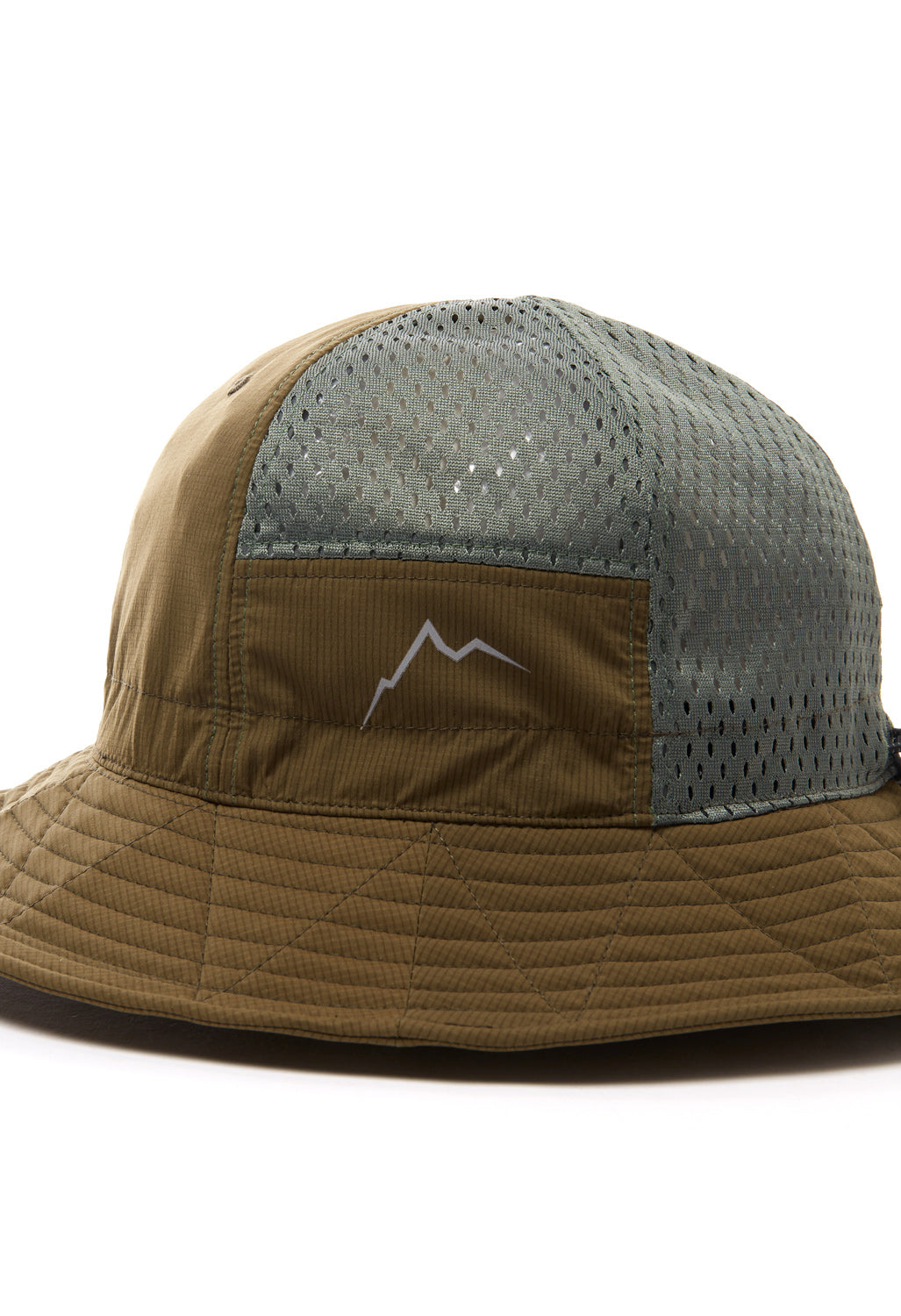 CAYL Stretch Nylon Mesh Hat - Brown Khaki