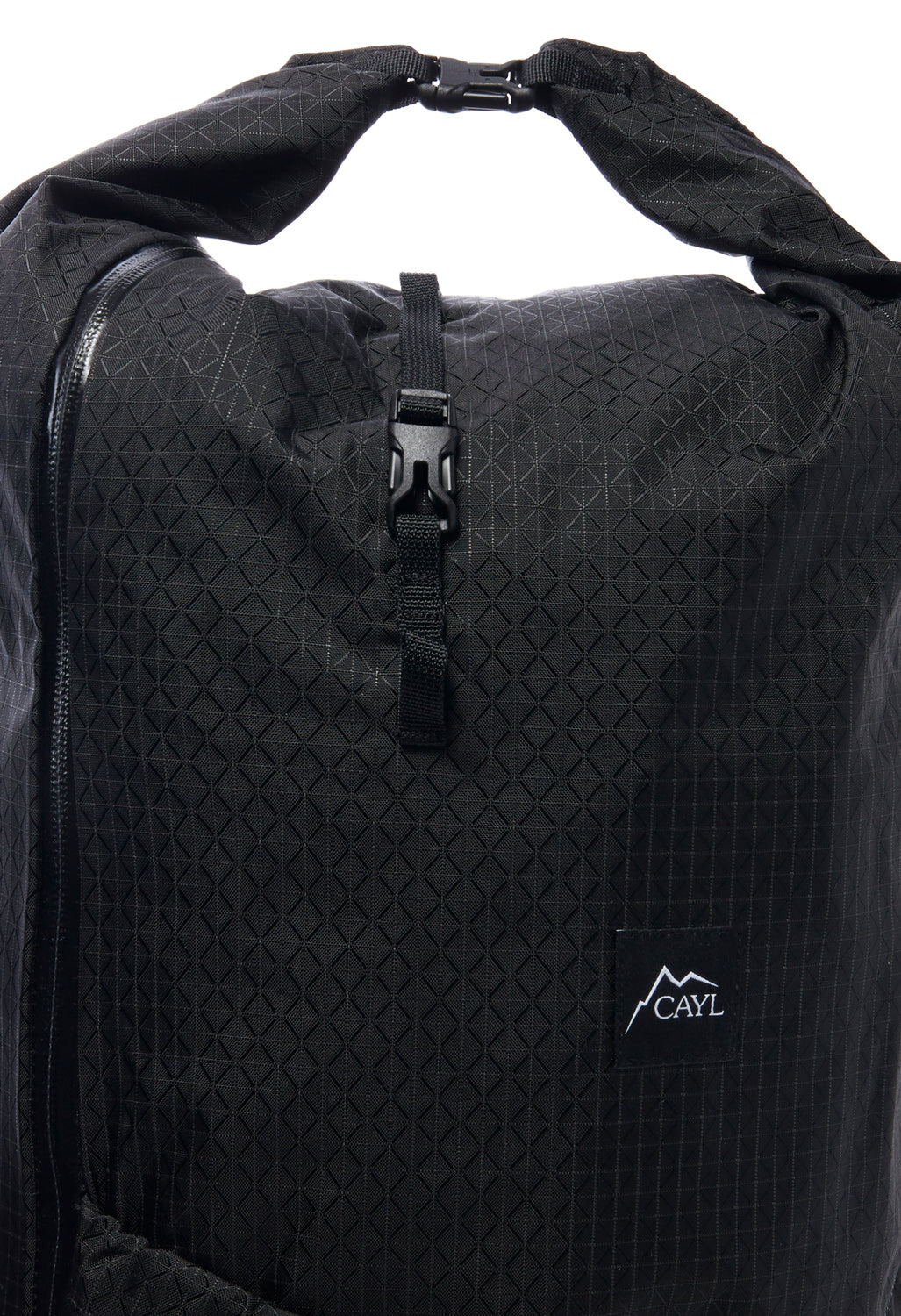 CAYL Mari Roll Top B-Grid Pack - Black – Outsiders Store UK