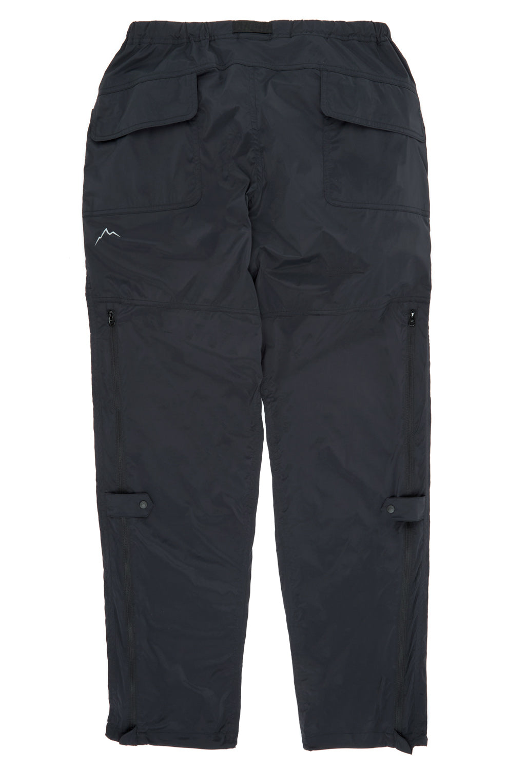 Women's Mesh Vent Chef Pants - 8-Pocket Black Kitchen Work Pants