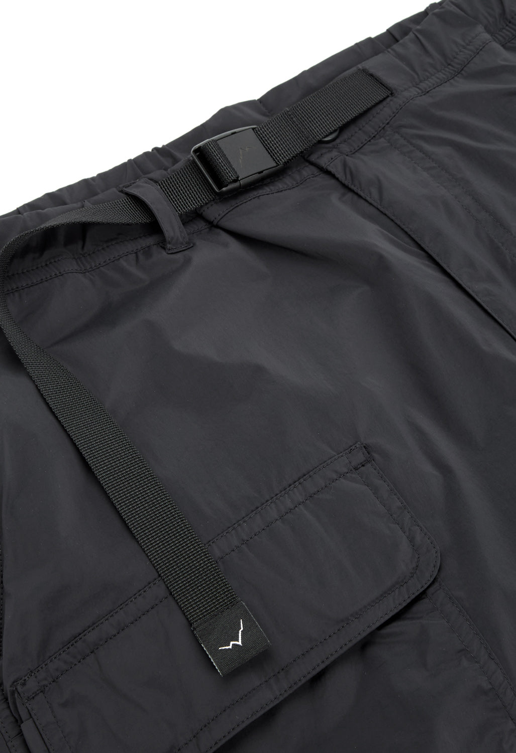 Cayl Flap Pocket Vent Pants - Black