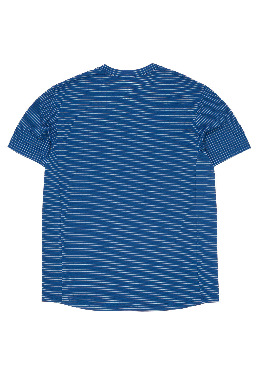 CAYL Men's Stripe Logo Short Sleeve Tee - Blue