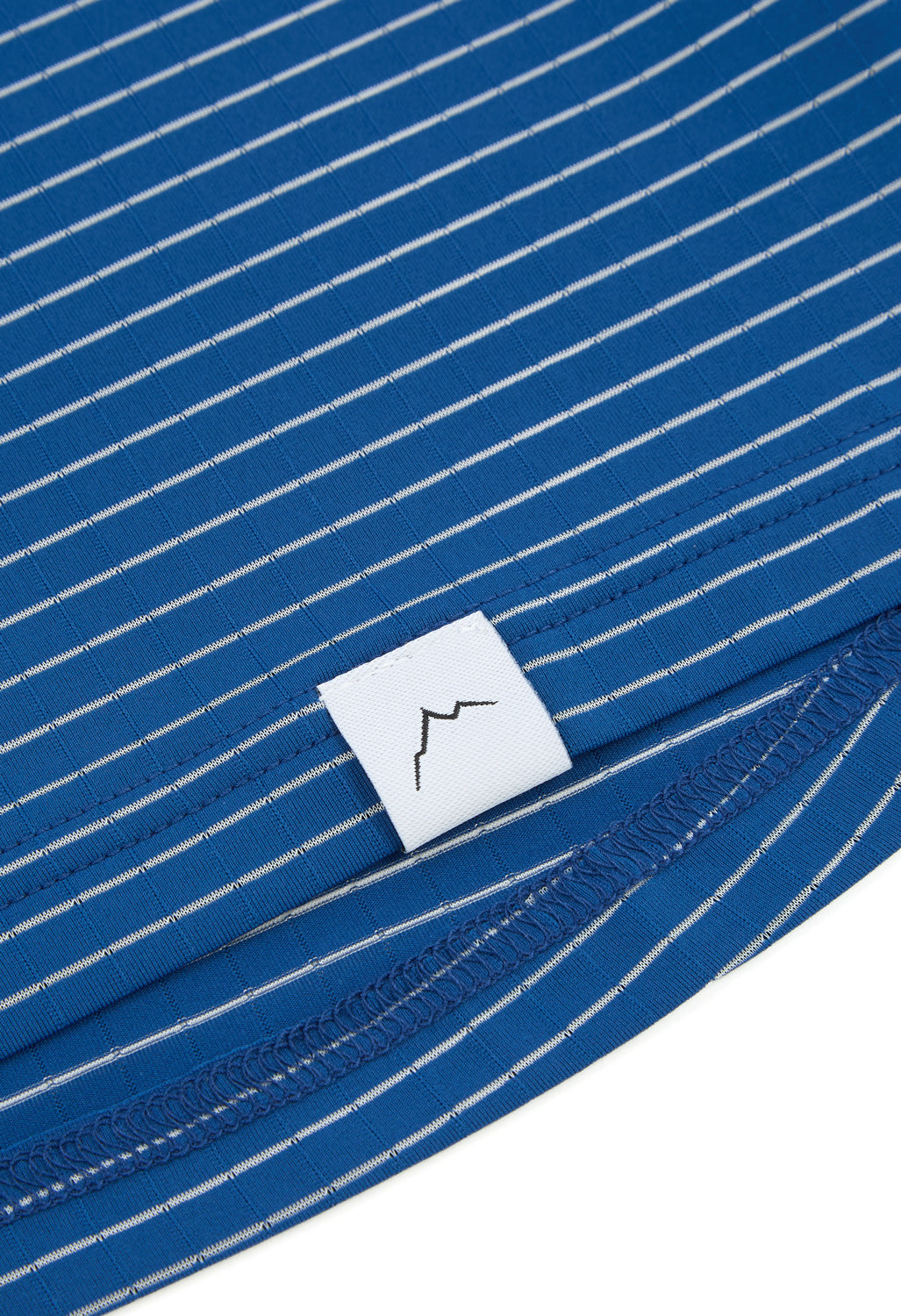 CAYL Men's Stripe Logo Short Sleeve Tee - Blue