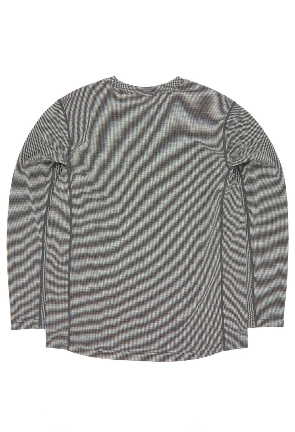 CAYL Wool Blend Long Sleeve T-Shirt - Charcoal