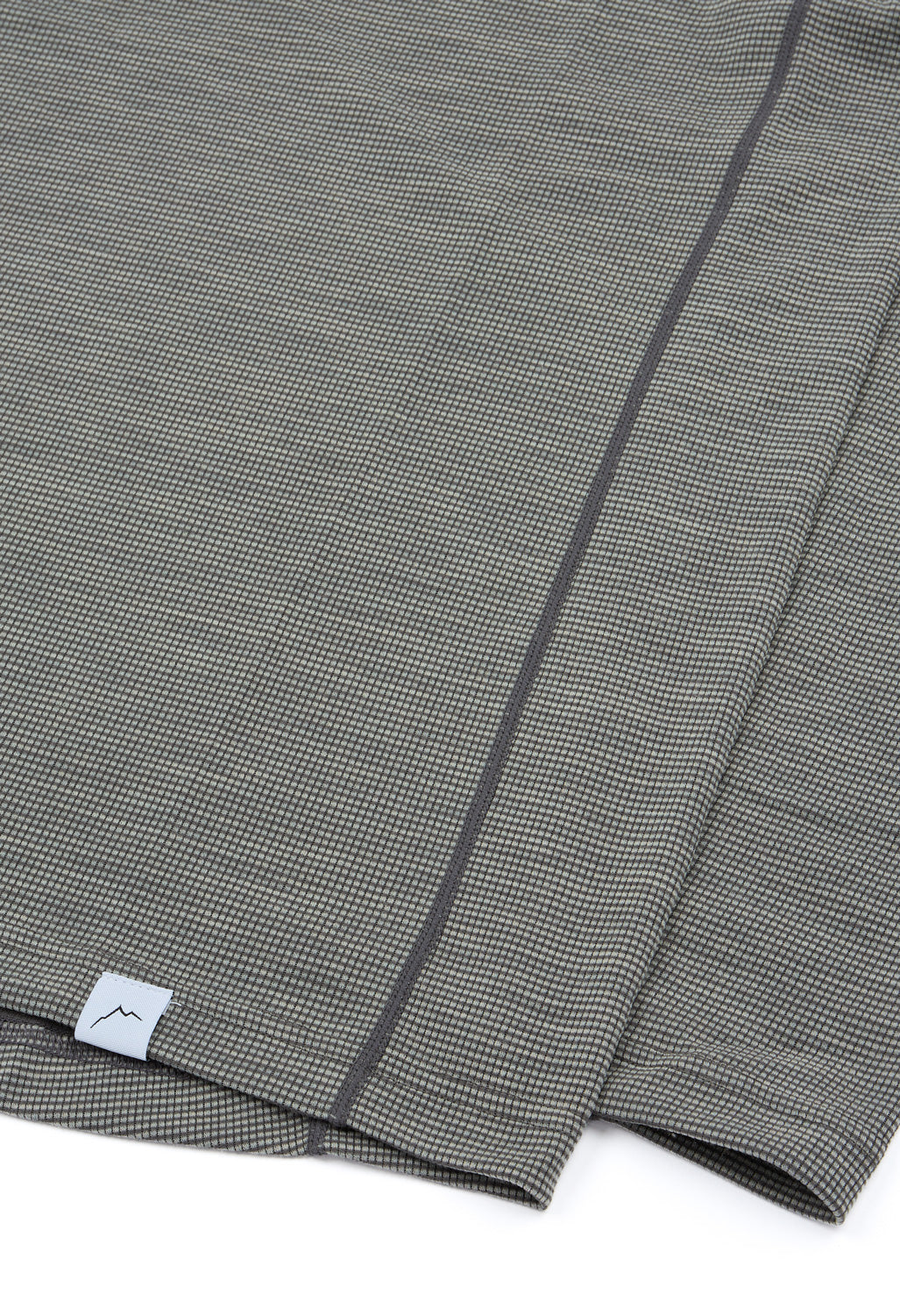 CAYL Wool Blend Long Sleeve T-Shirt - Charcoal