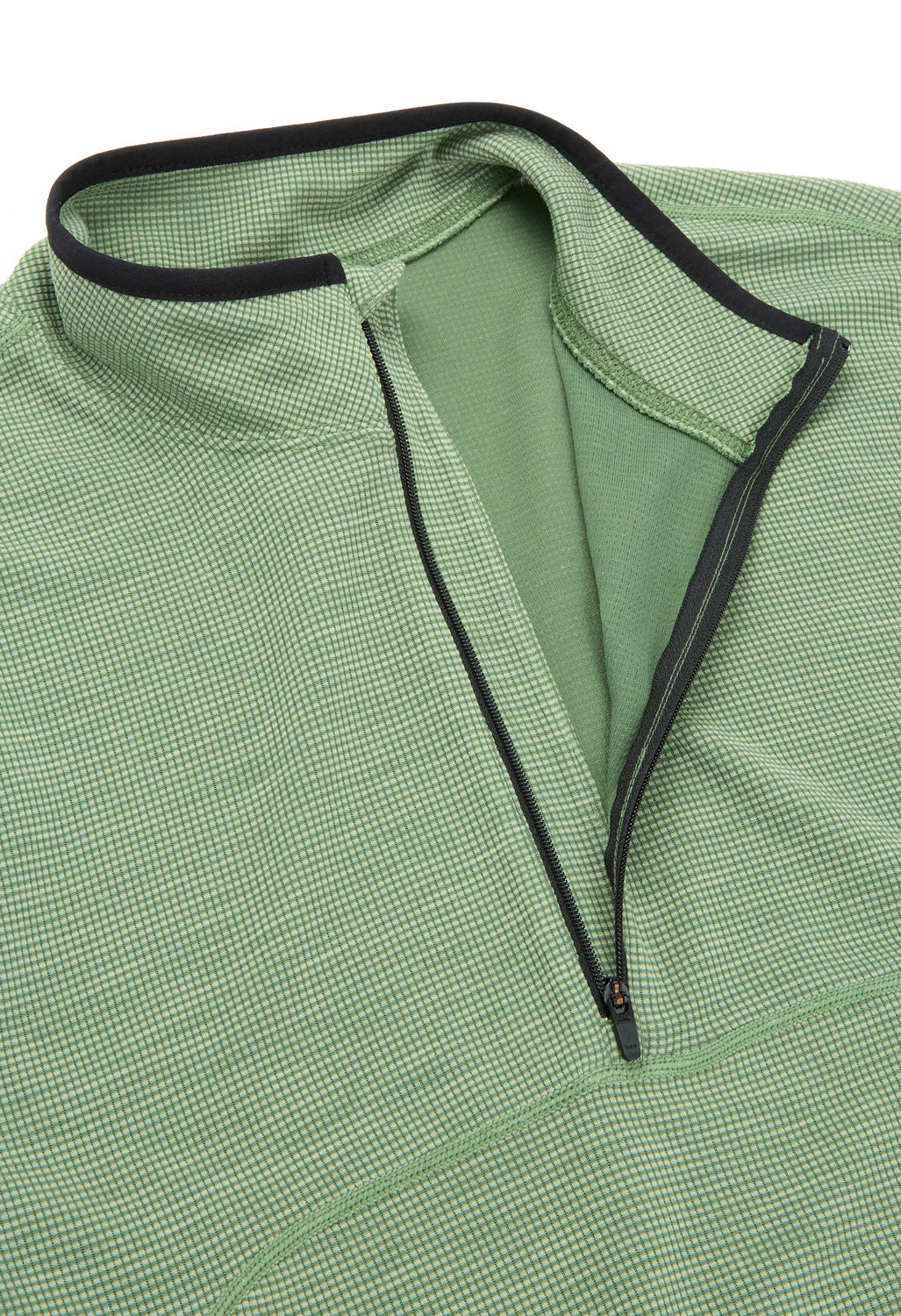 CAYL Live Wool Mix Half Zip Fleece - Green