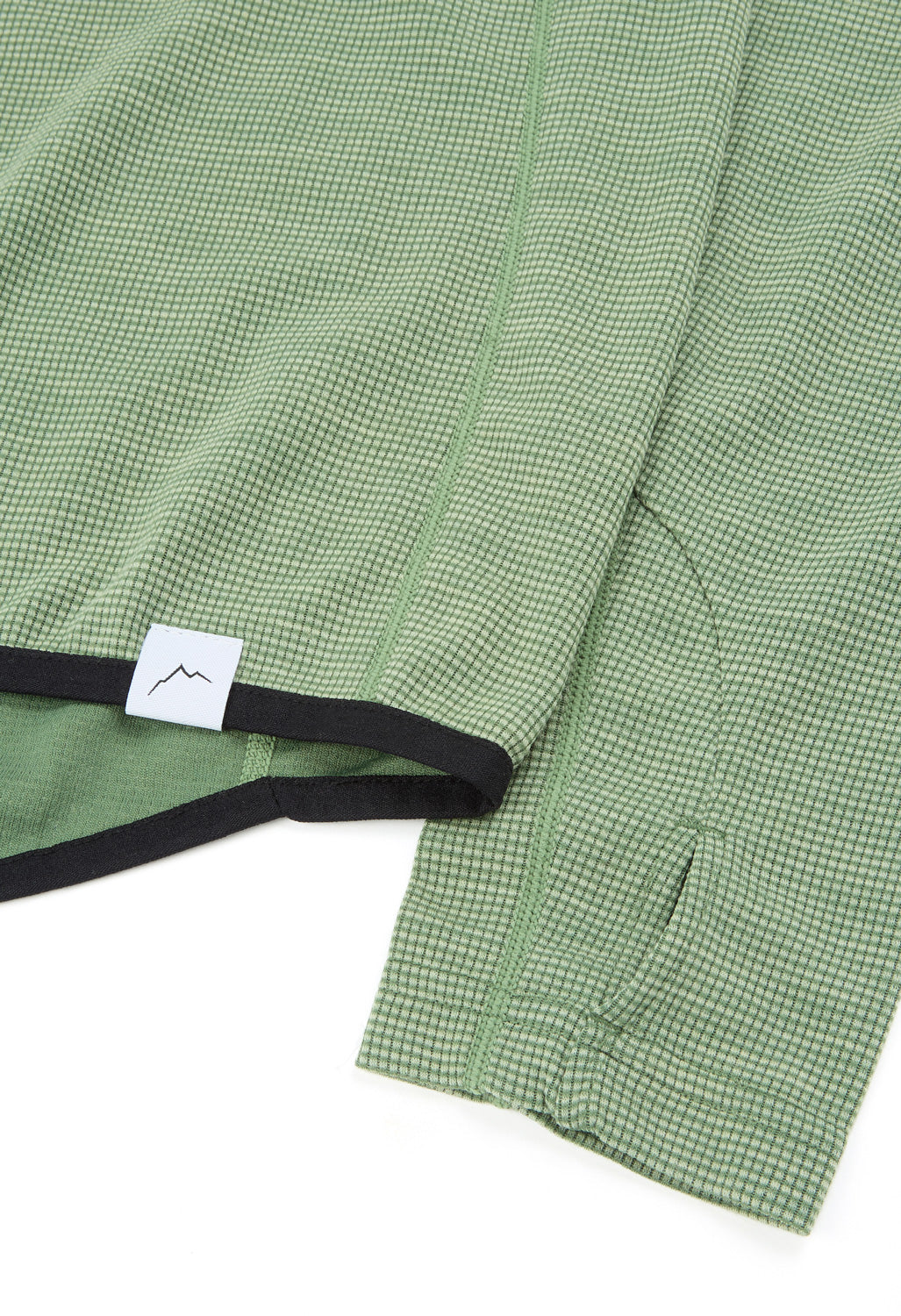 CAYL Live Wool Mix Half Zip Fleece - Green