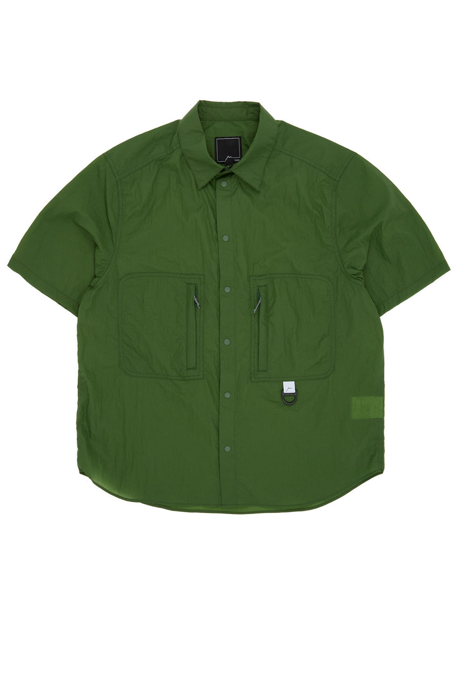 CAYL Men's Nylon Short Sleeve Hiker Shirt - Green