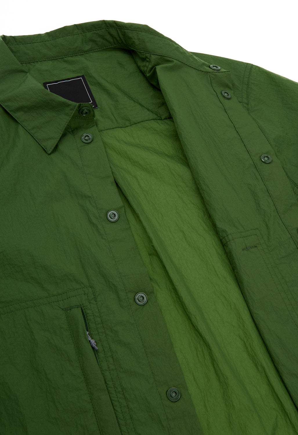 CAYL Men's Nylon Short Sleeve Hiker Shirt - Green