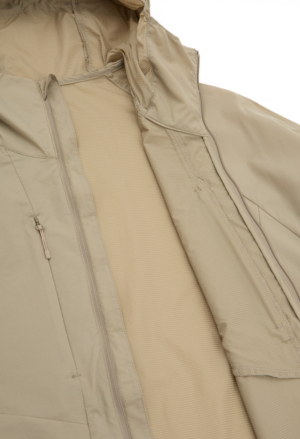 CAYL Men's Light Conseal Zip Jacket - Beige