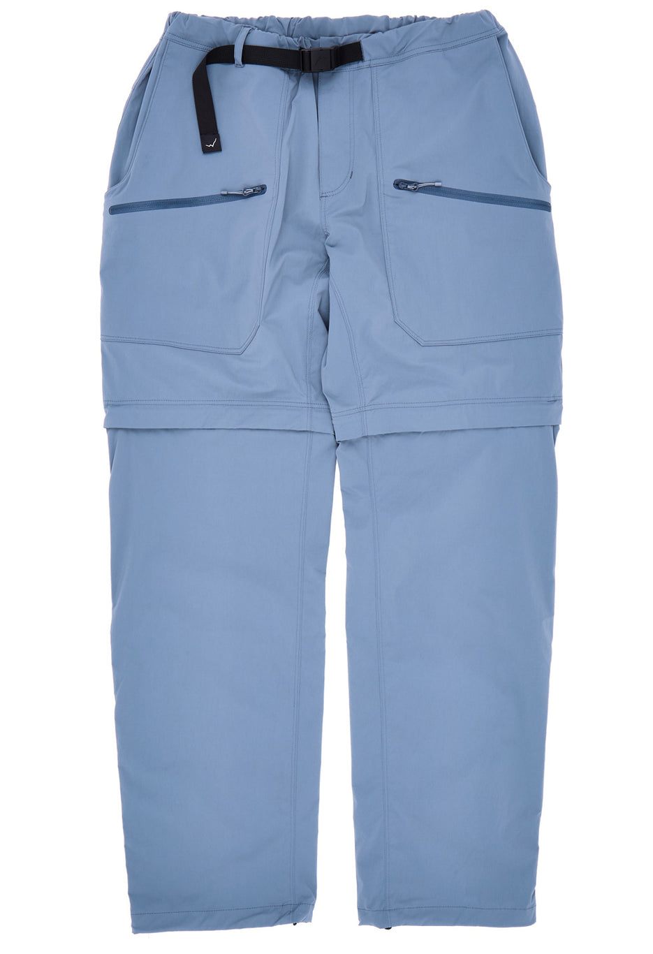 CAYL Men's Solid Convertible Pants - Blue Grey