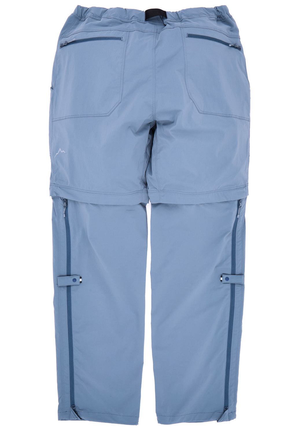CAYL Men's Solid Convertible Pants - Blue Grey
