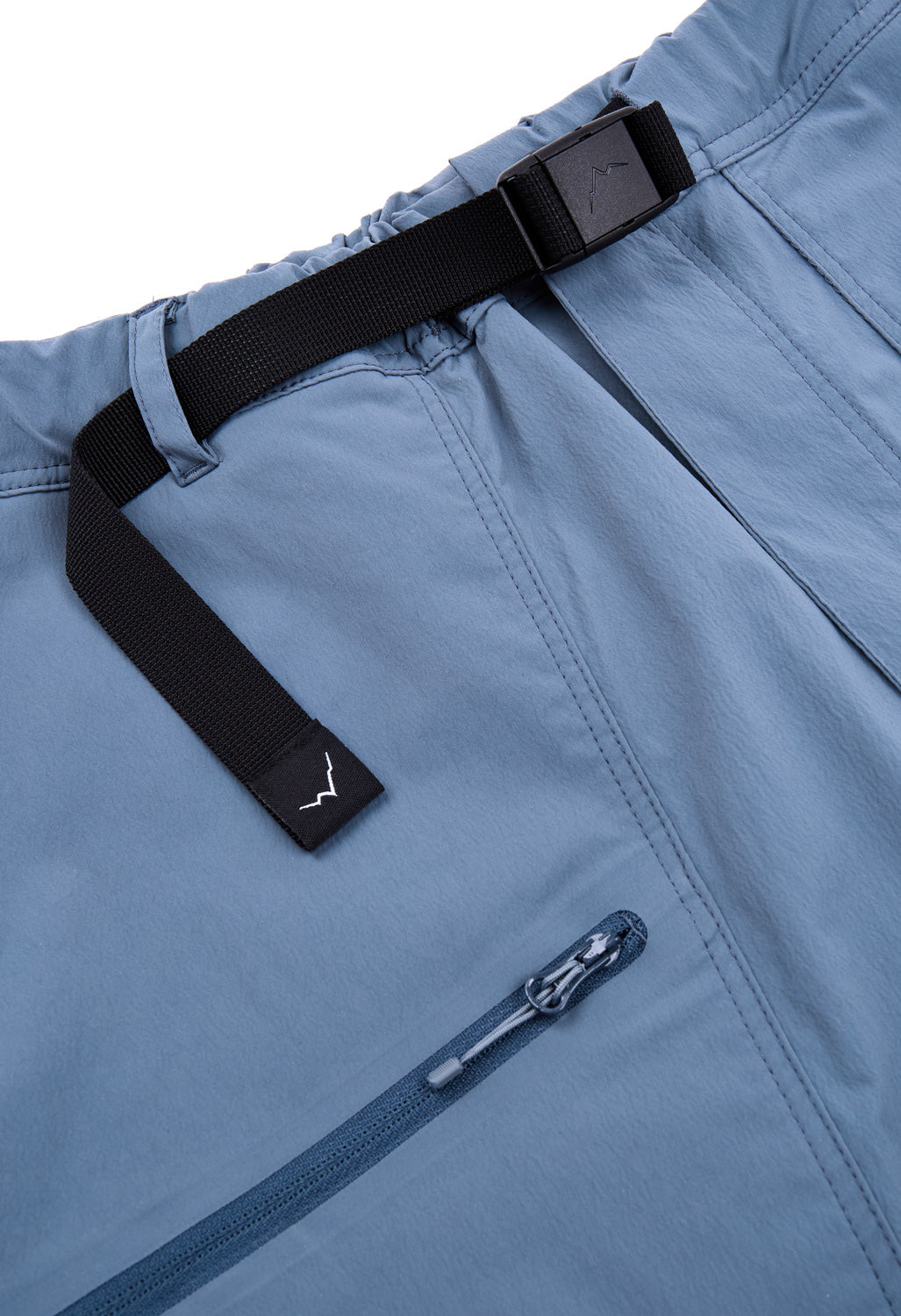 CAYL Men's Solid Convertible Pants - Blue Grey