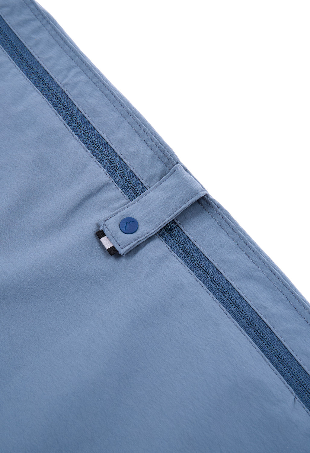 CAYL Men's Solid Convertible Pants - Blue Grey