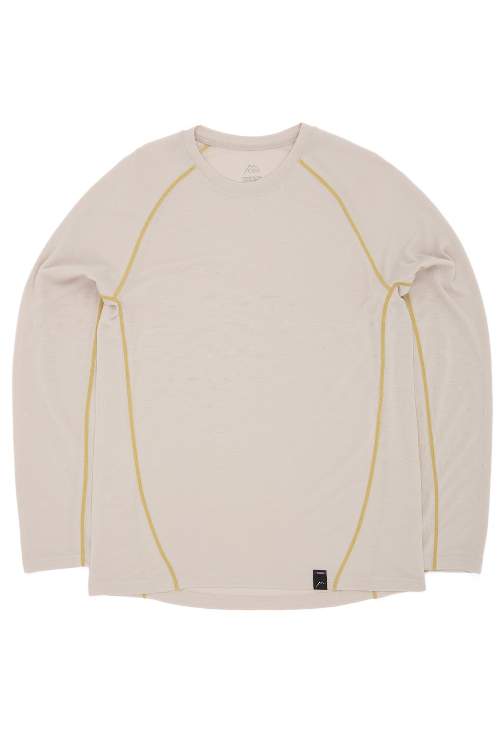 CAYL Men's Delta Long Sleeve T-Shirt - Oatmeal