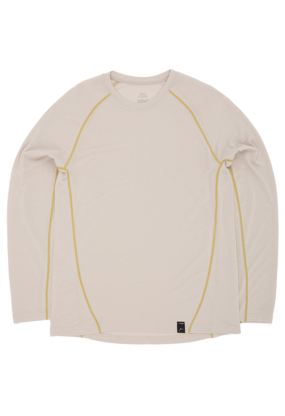 CAYL Men's Delta Long Sleeve T-Shirt - Oatmeal