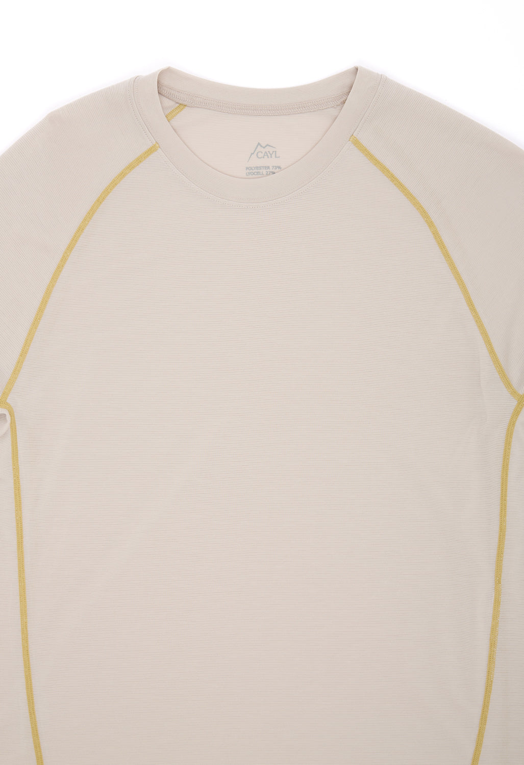 CAYL Men's Delta Long Sleeve T-Shirt - Oatmeal