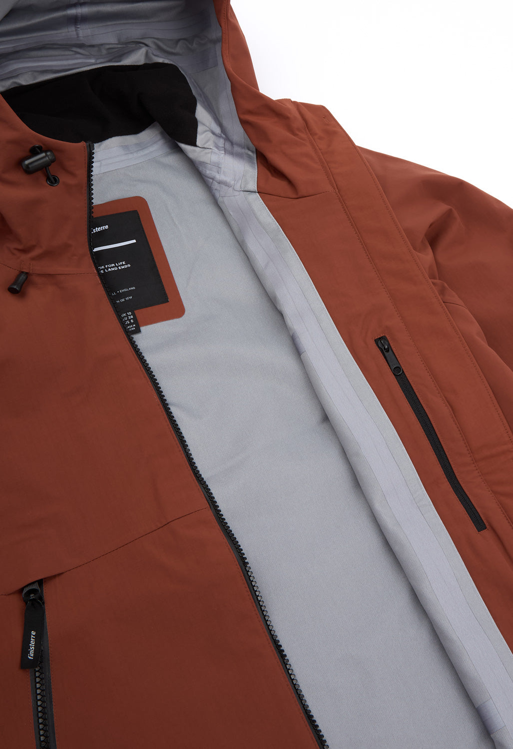 Finisterre Women's Stormbird Jacket - Mahogany Brown