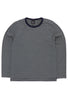 Finisterre Women's Eldon Long Sleeve Tee - Navy / Ecru / Sailboat Green