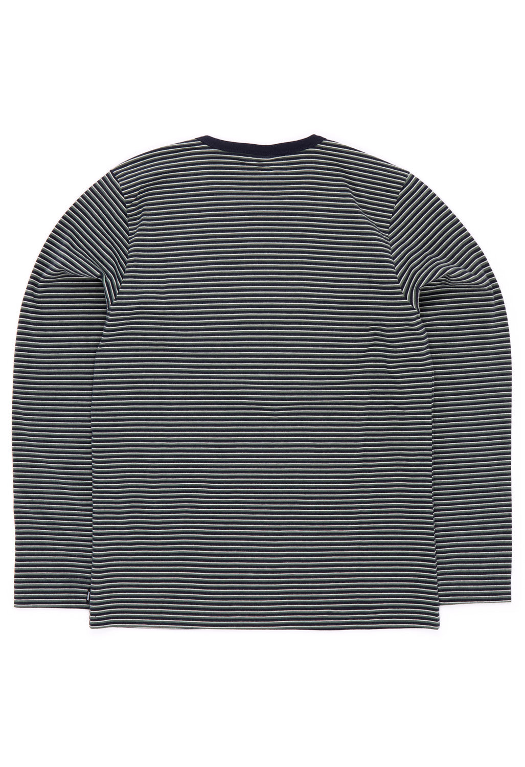 Finisterre Women's Eldon Long Sleeve Tee - Navy / Ecru / Sailboat Green