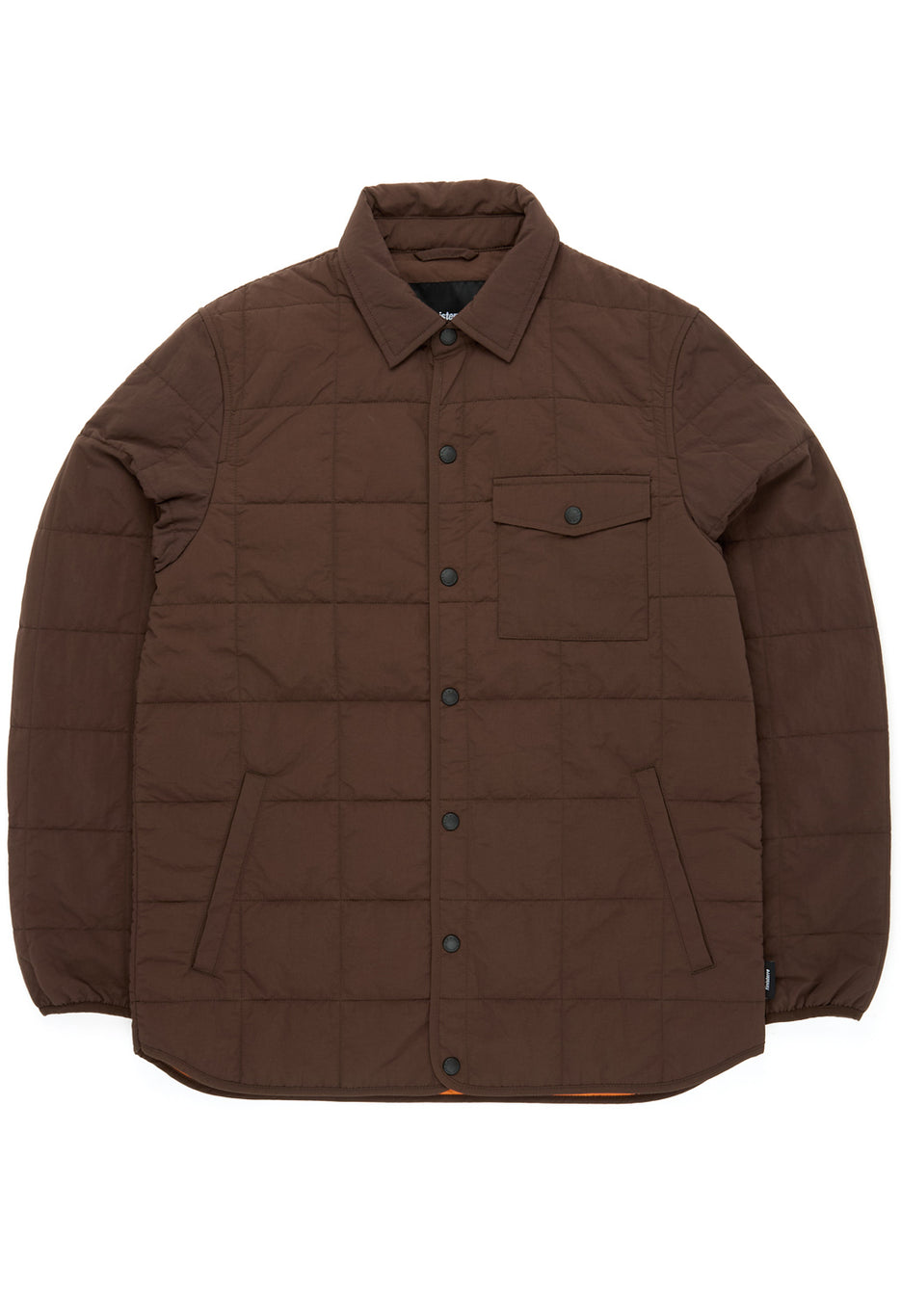 Finisterre Men's Lapwing Shirt - Seal Brown