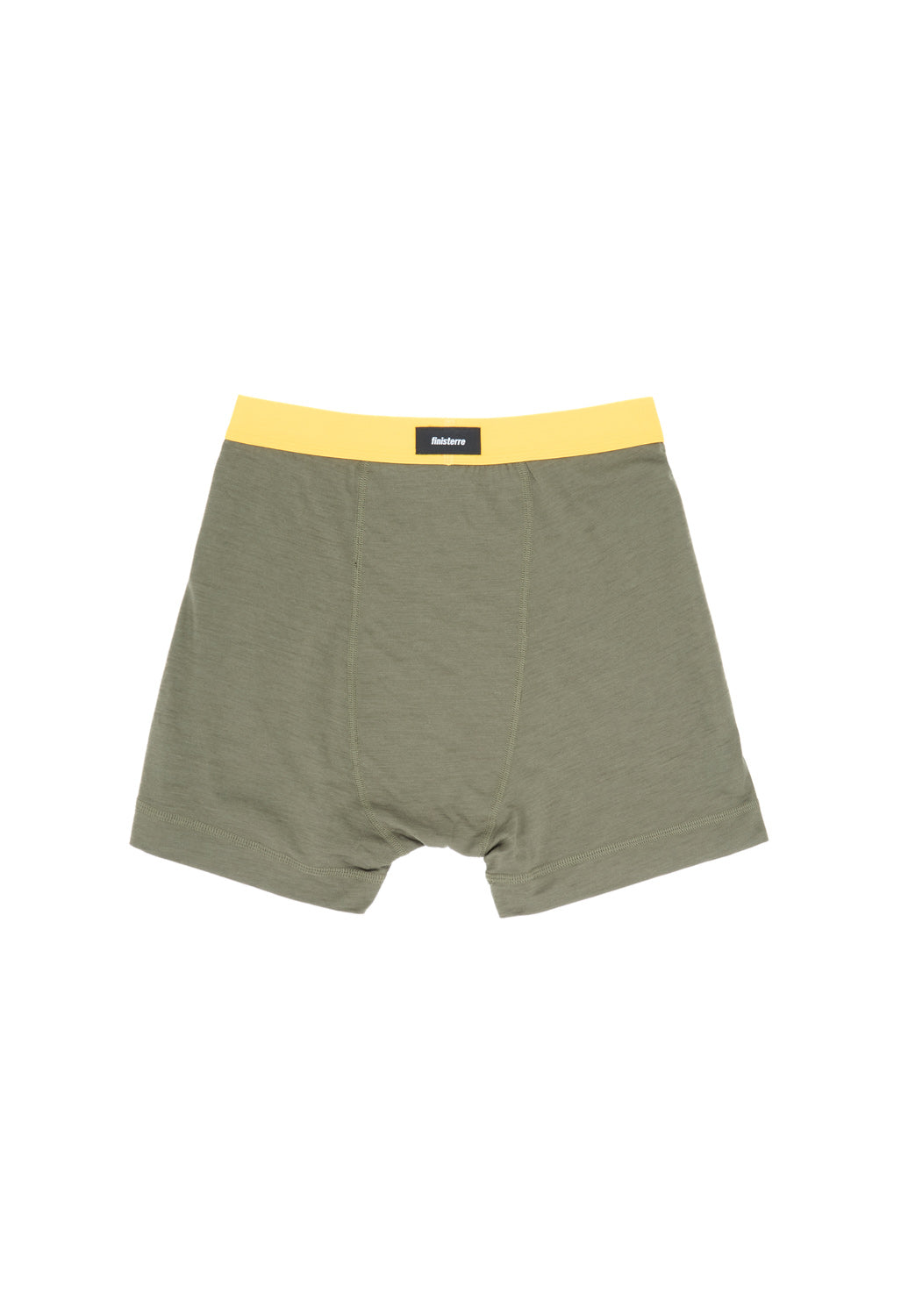 Finisterre Men's Eddy 2.0 Merino Wool Boxers - Olive / Manuka