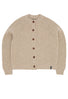 Finisterre Women's Mora Crew Neck Cardigan - Oatmeal