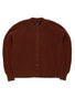 Finisterre Women's Mora Crew Neck Cardigan - Mahogony Brown