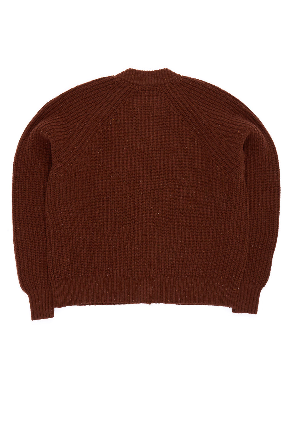 Finisterre Women's Mora Crew Neck Cardigan - Mahogony Brown