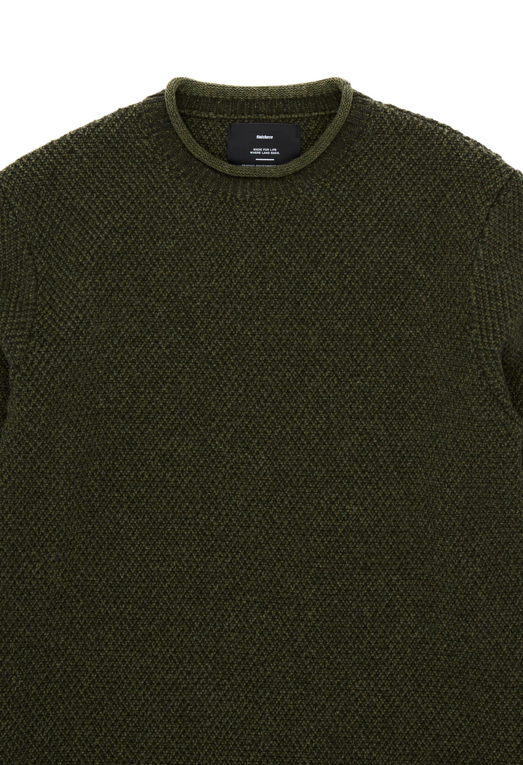 Finisterre Men's Barents Jumper - Olive