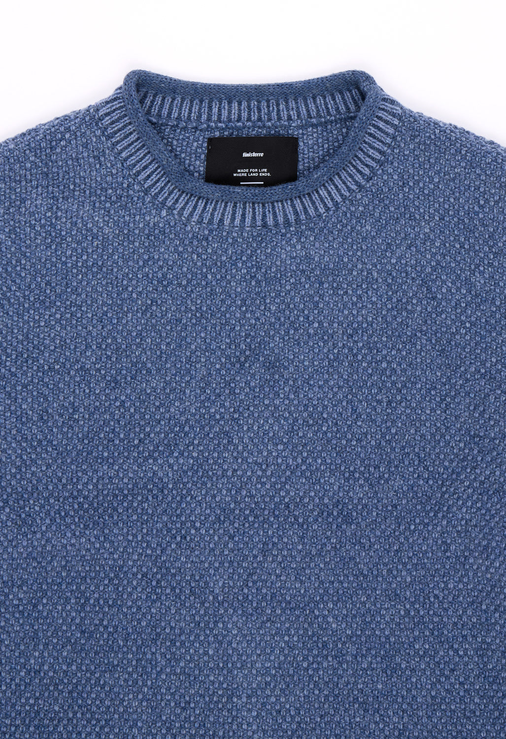 Finisterre Men's Barents Jumper - Denim