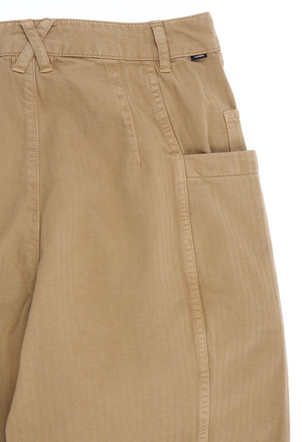 Finisterre Women's Croft Barrel Trousers - Buckwheat