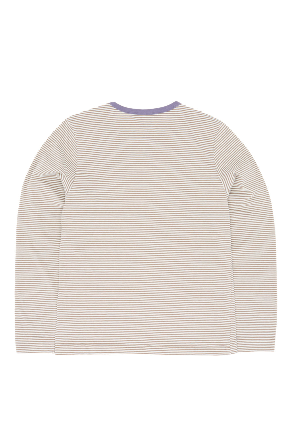 Finisterre Women's Eldon Stripe Long Sleeve Tee - Ecru / Woodsmoke