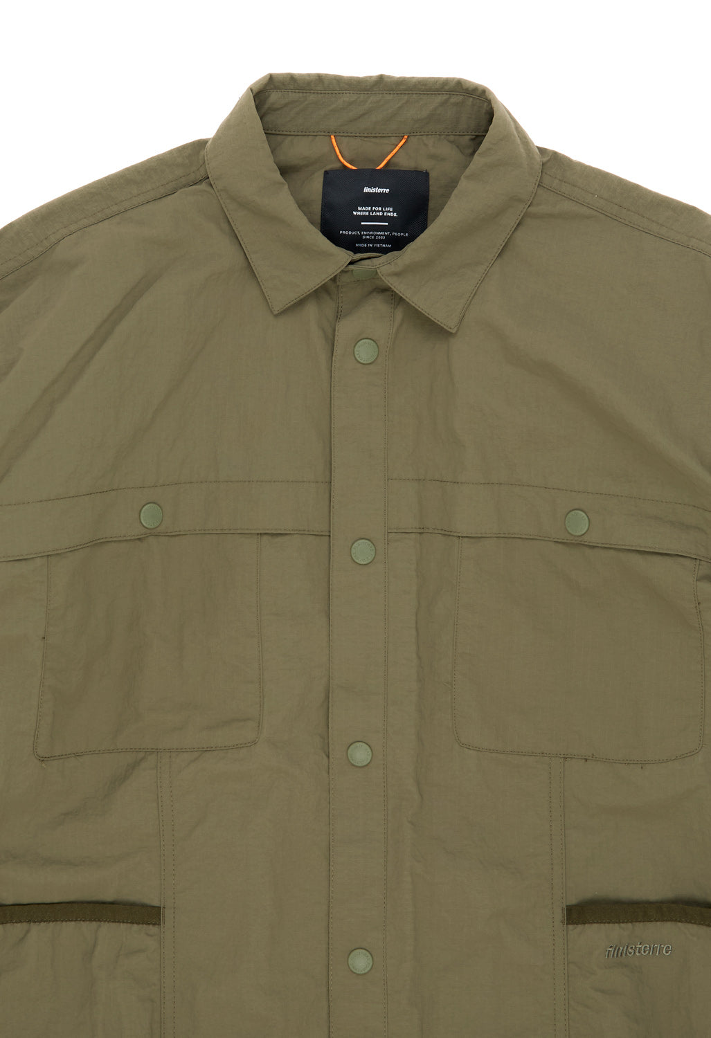 Finisterre Men's Wander Shirt - Olive