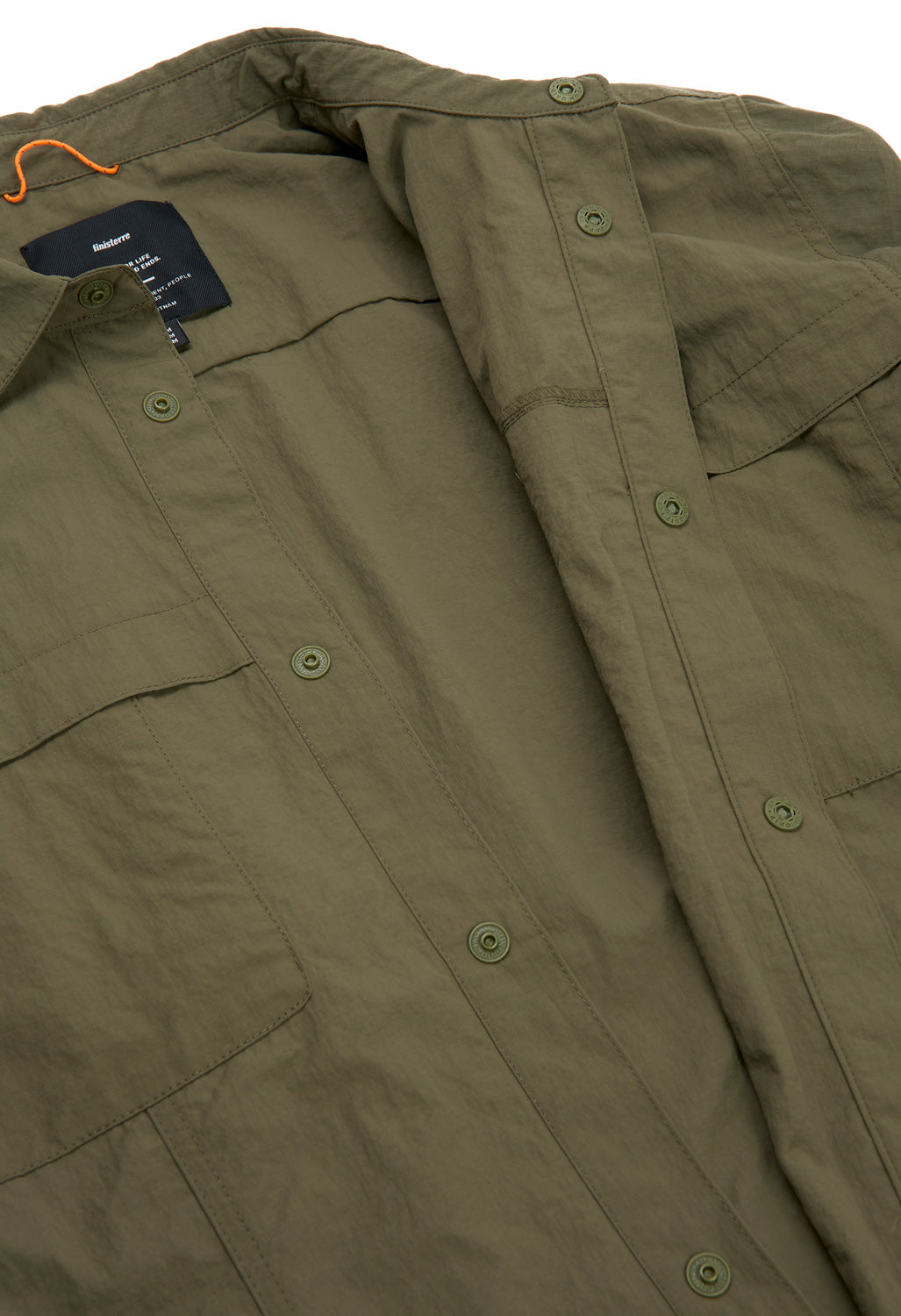 Finisterre Men's Wander Shirt - Olive