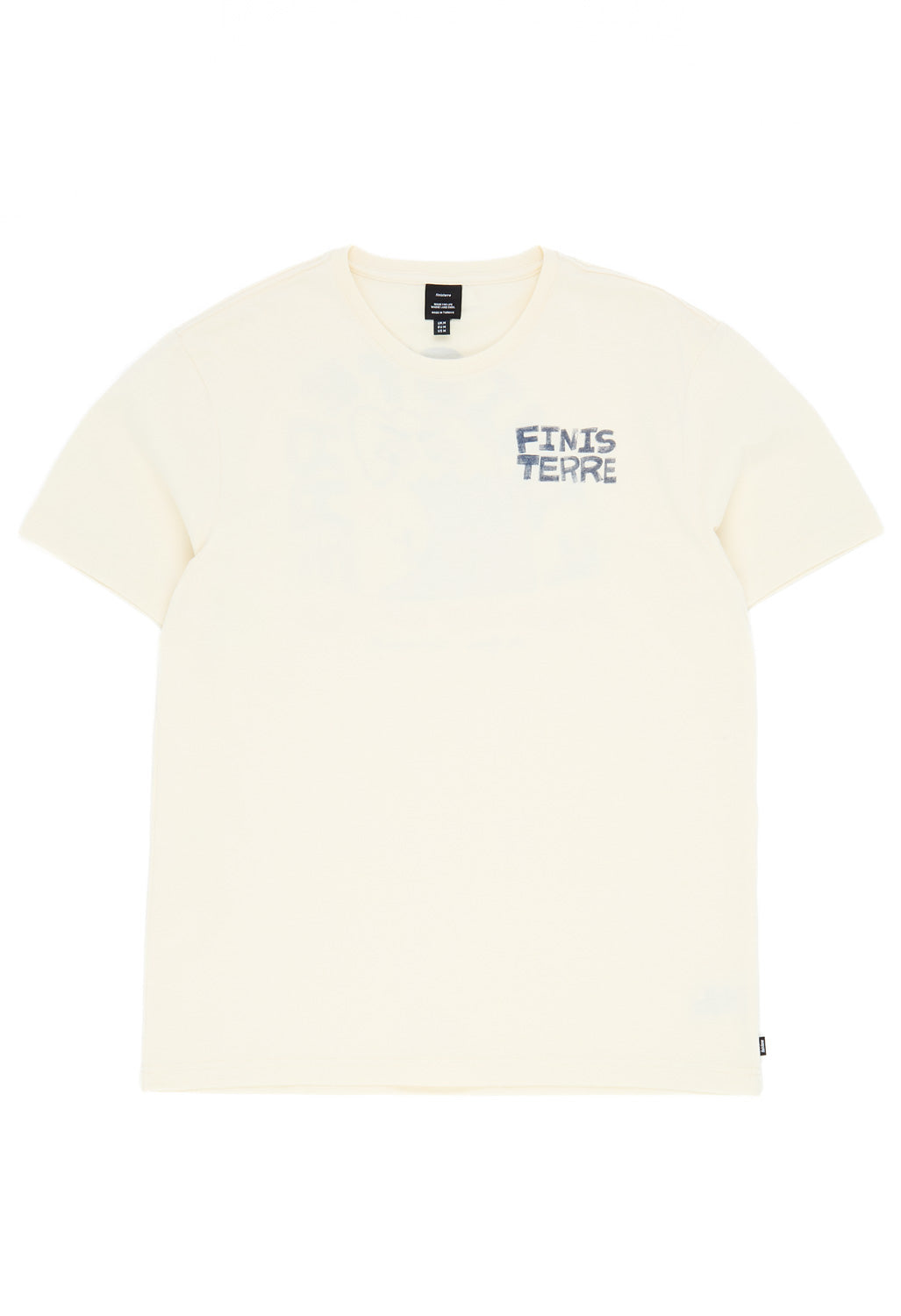 Finisterre Men's Wild Sea Tee - Ecru