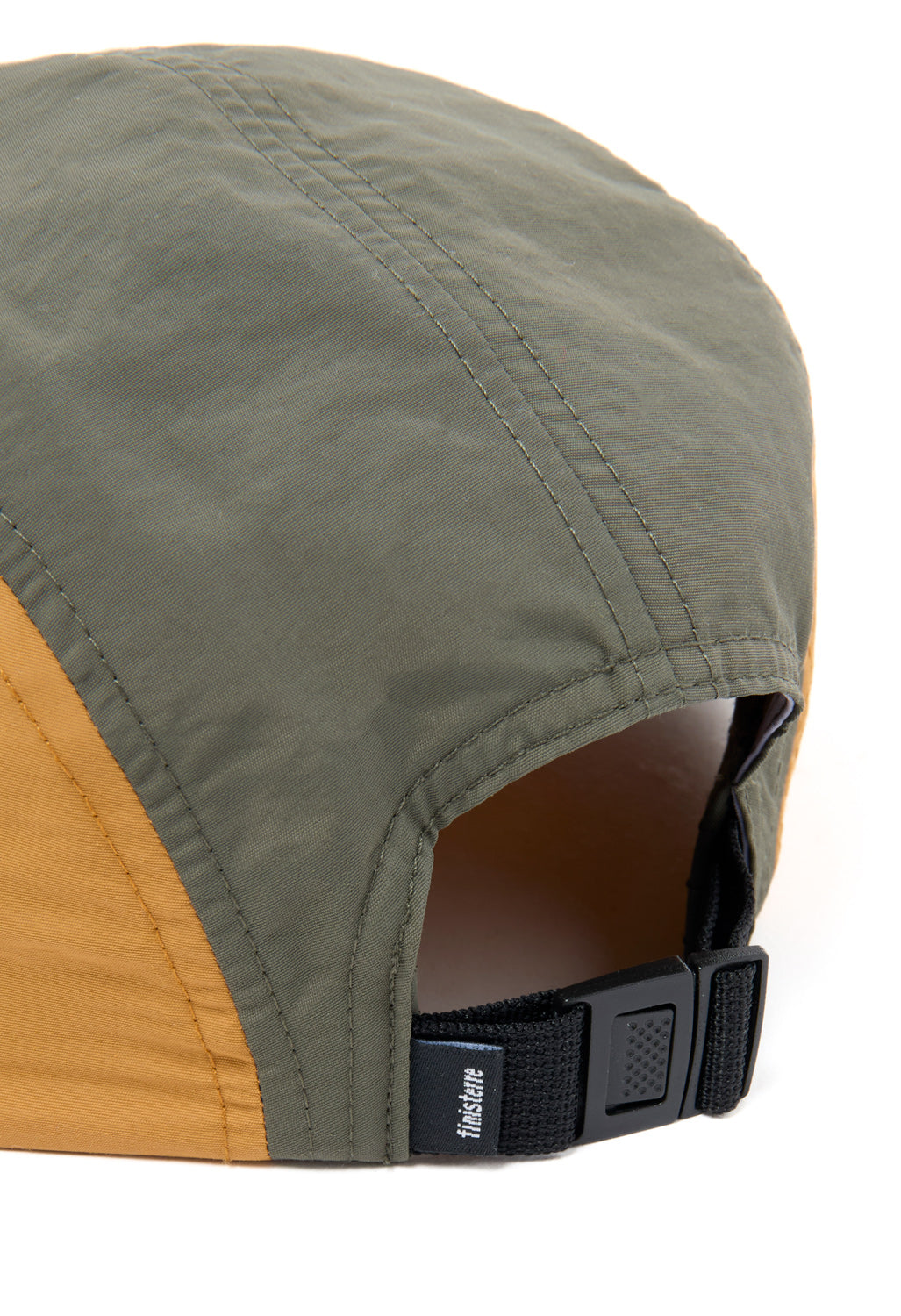 Finisterre Apex Soft-Peak 5-Panel Cap - Olive / Violet Sky / Dark Ochre