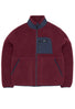 Finisterre Women's Bolster Fleece Full Zip - Plum / Navy