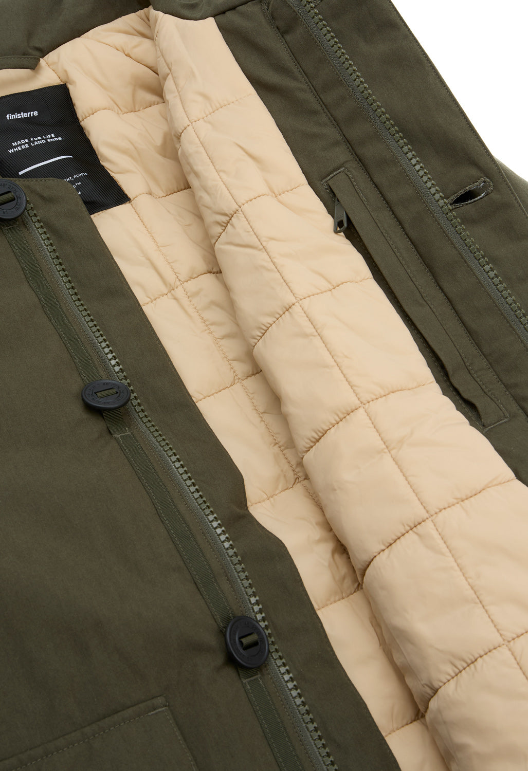 Finisterre Men's Shipyard Insulated Jacket - Timber Green
