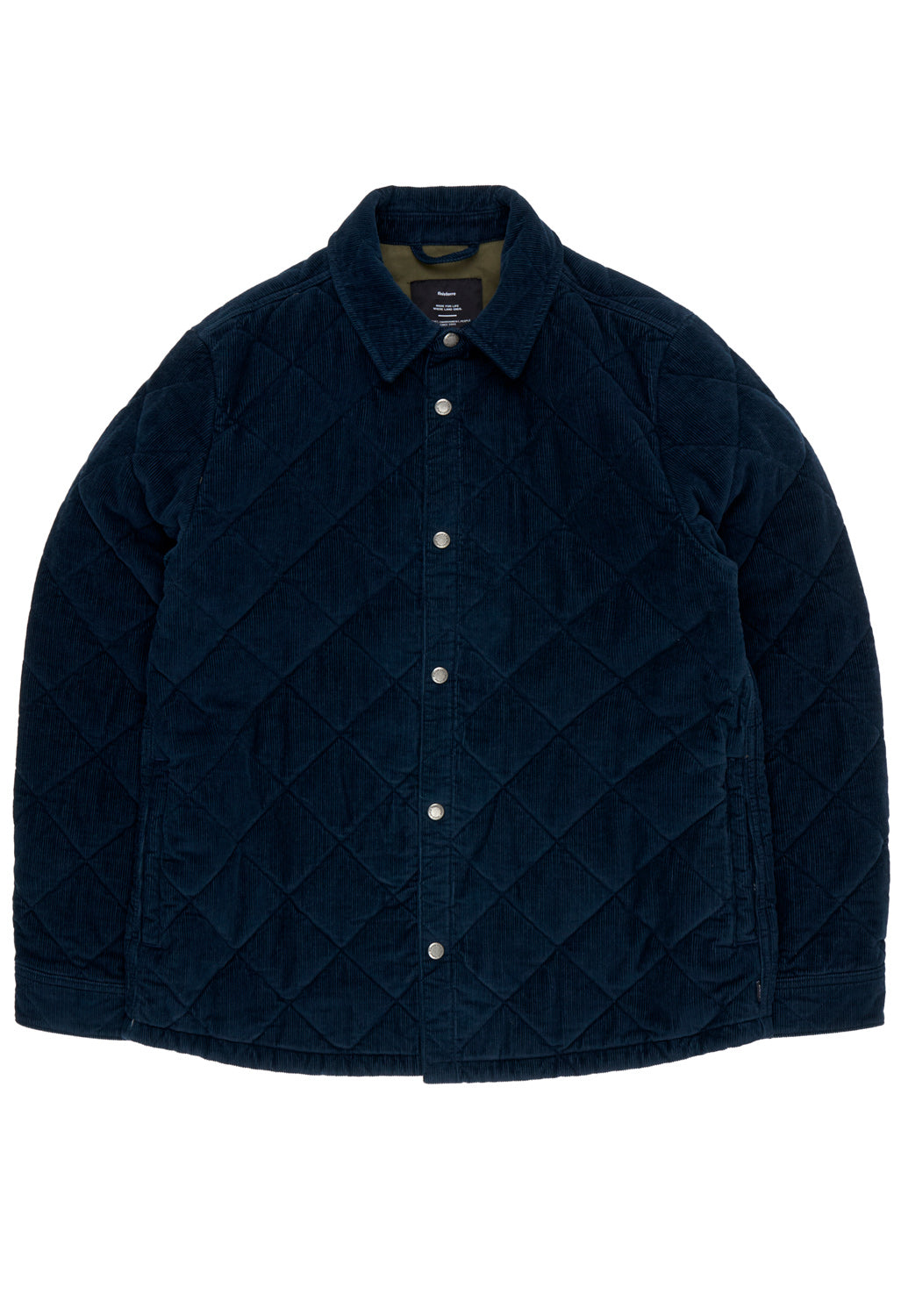 Finisterre Men's Rockall Quilted Overshirt - Navy