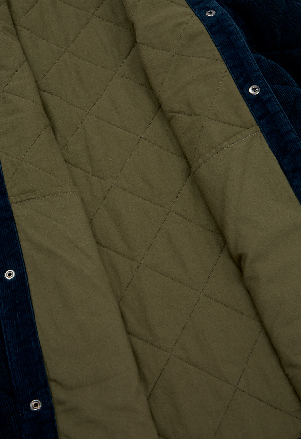 Finisterre Men's Rockall Quilted Overshirt - Navy