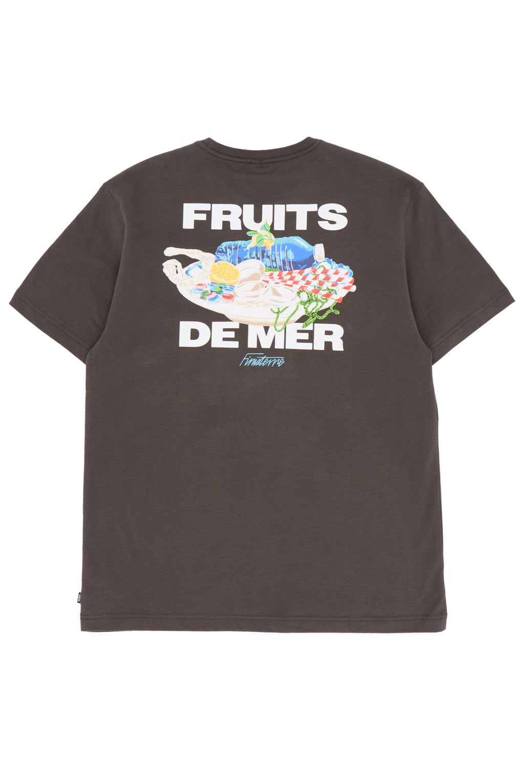 Finisterre Men's Fruit De Mer Tee - Raven