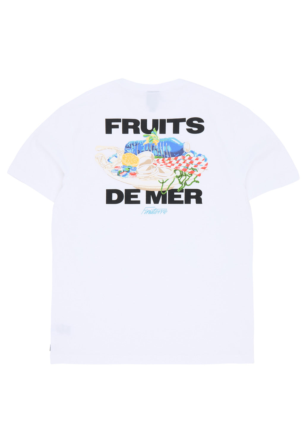 Finisterre Men's Fruit De Mer Tee - White