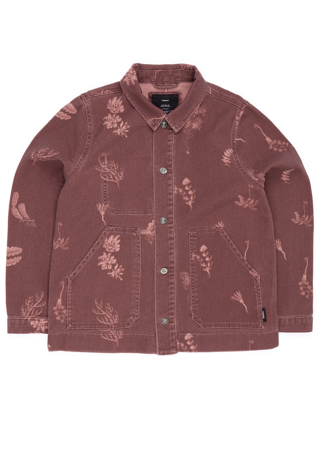 Finisterre Women's Floral Marine Yarrel Printed Chore Jacket - Floral Marine Print