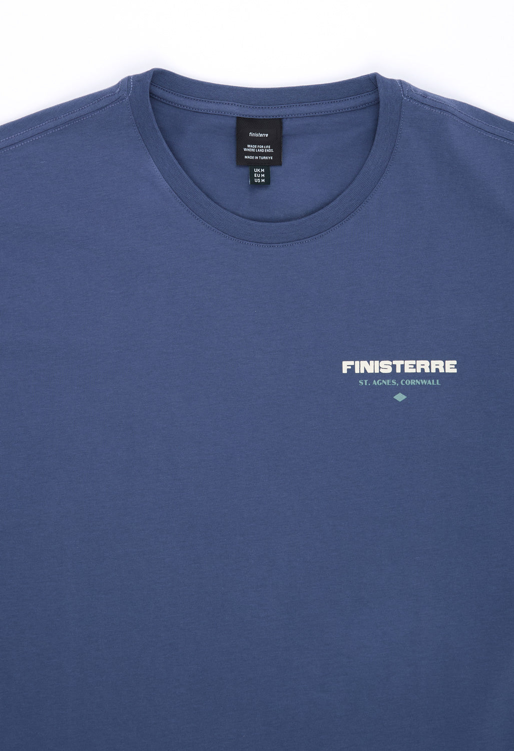 Finisterre Men's Letterpress Short Sleeve Tee - Galactic
