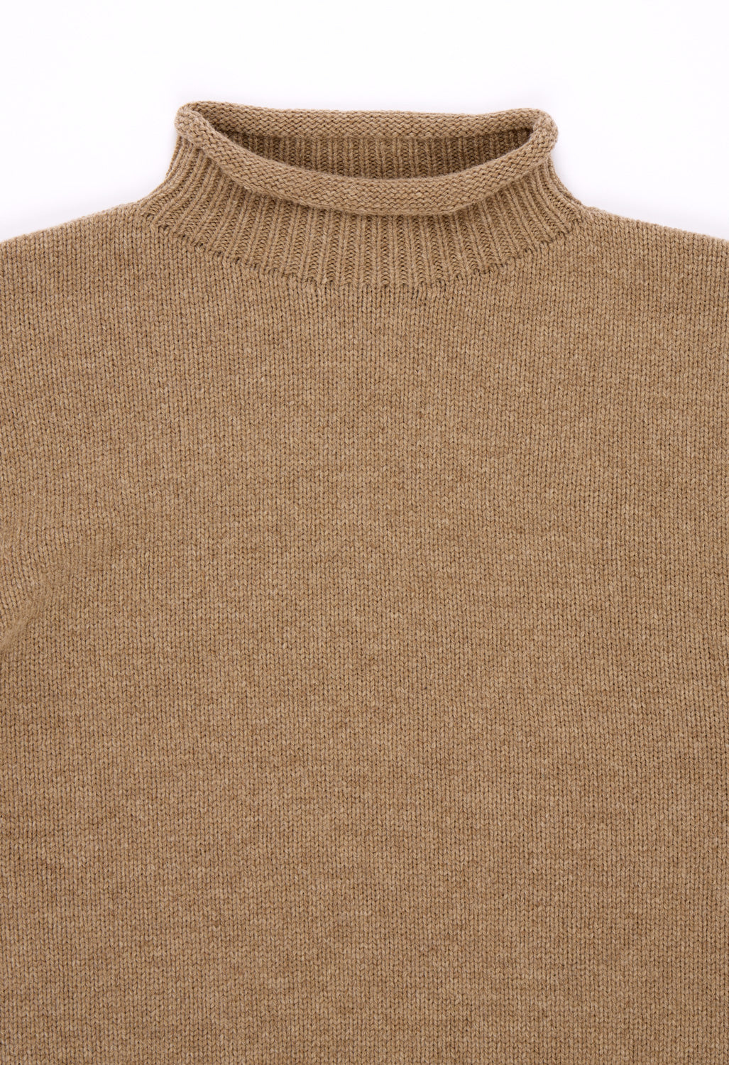 Finisterre Women's Taran Tipped Jumper - Warm Oatmeal / Navy