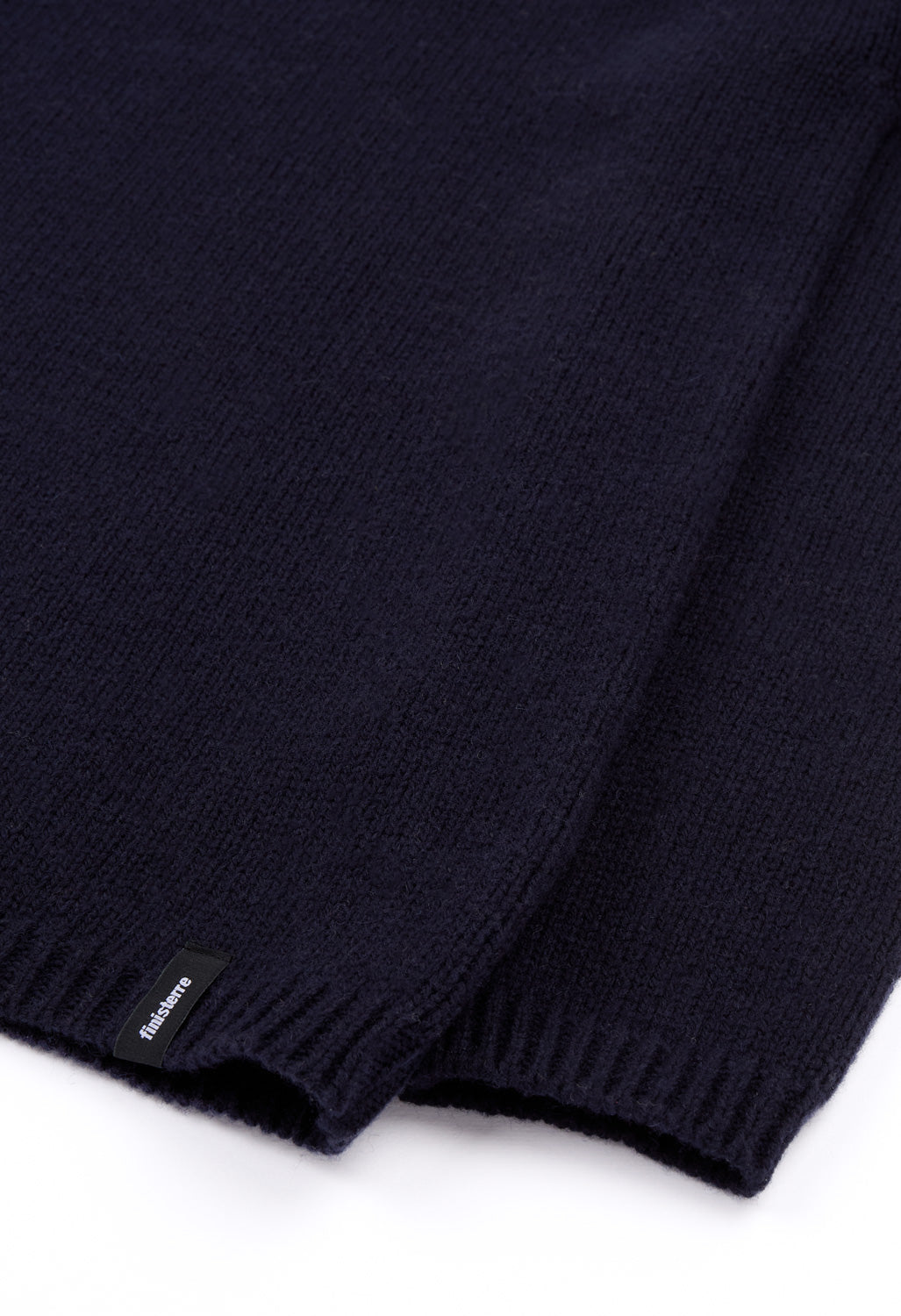 Finisterre Women's Eva Contrast Stitch Jumper - Navy / Ecru
